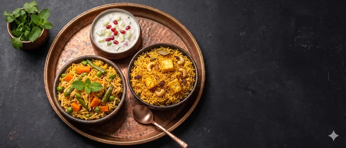 Biryani at Annapurna Restaurants